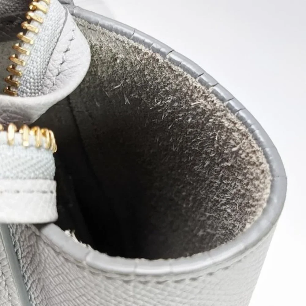 Celine Grey Grained Leather Micro Belt Bag Satchel - Picture 6 of 11